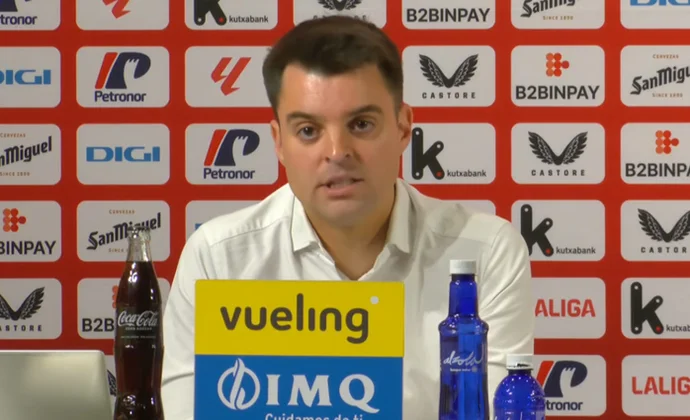 Mikel González hace balance deportivo y habla de Nico Williams, Núñez, Djaló, Agirrezabala, los cedidos y el mercado