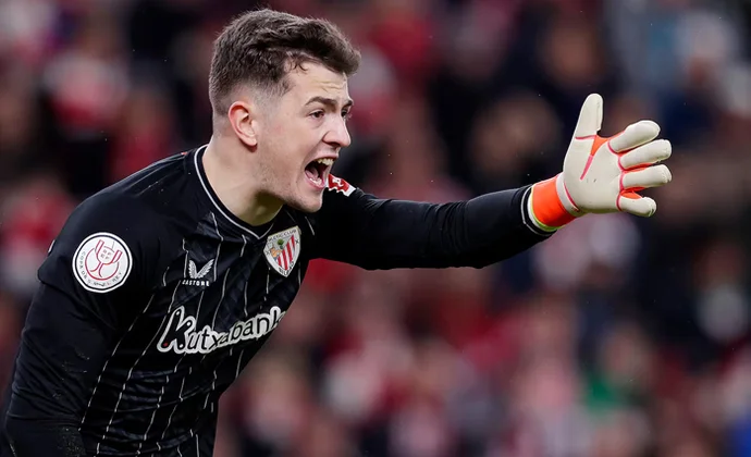 El Valencia pregunta al Athletic por Julen Agirrezabala: primera toma de contacto