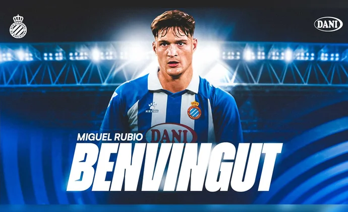 El Espanyol hace oficial el fichaje de Miguel Rubio
