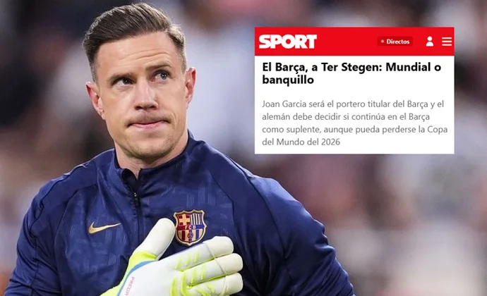 La prensa de Barcelona inicia una campaña de presión para forzar a Ter Stegen a marcharse