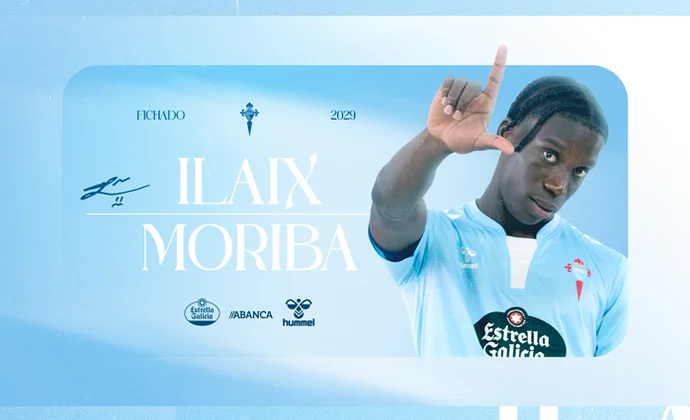 El Celta hace oficial la compra de Ilaix Moriba gracias a la venta de Fer López