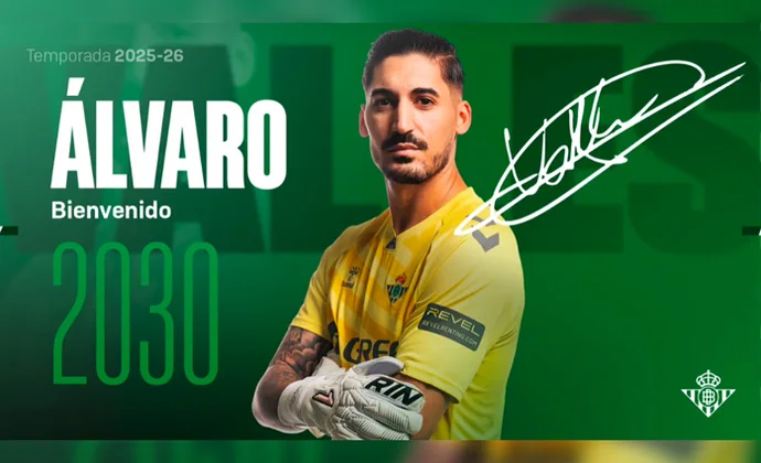 Álvaro Valles es oficialmente nuevo jugador del Real Betis