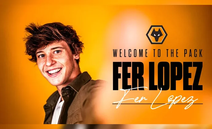 Fer López es oficialmente nuevo jugador del Wolves