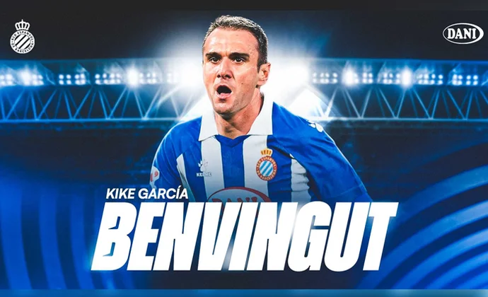 Kike García es oficialmente nuevo jugador del Espanyol