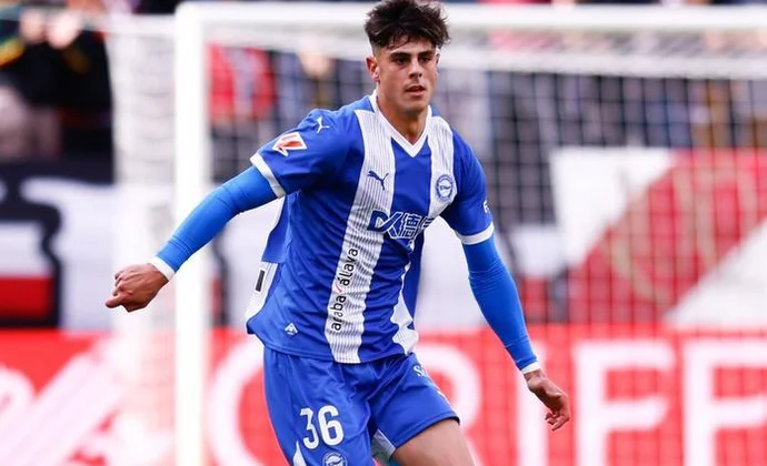 Mirandés negocia con el Alavés la cesión de Adrián Pica