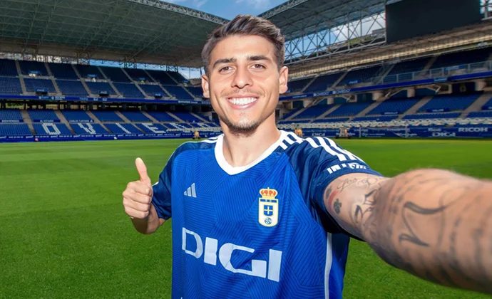 El Real Oviedo acuerda con el Grupo Pachuca la cesión de Colombatto un año más