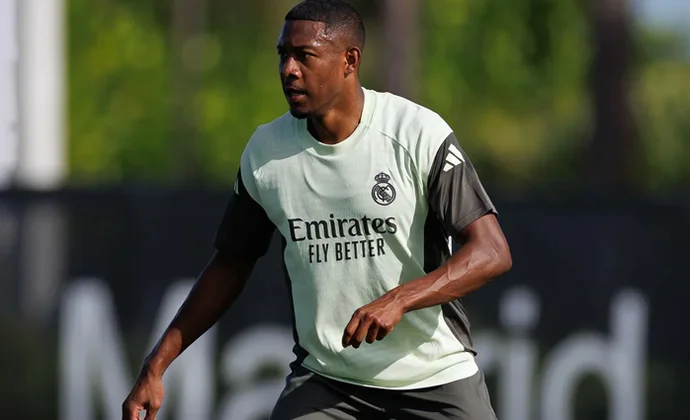 Alaba se lesiona del sóleo mientras se recupera del menisco y ahora tiene dos lesiones