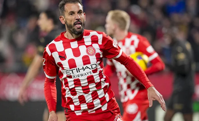 El Girona, optimista con la renovación de Stuani