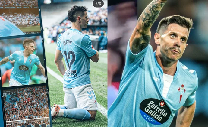 Alfon se despide oficialmente del Celta antes de poner rumbo a Sevilla