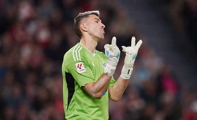 Vicente Guaita deja de ser oficialmente jugador del Celta