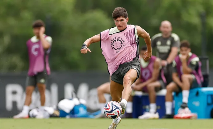 Endrick y Alaba continúan con sus procesos de recuperación al margen del grupo