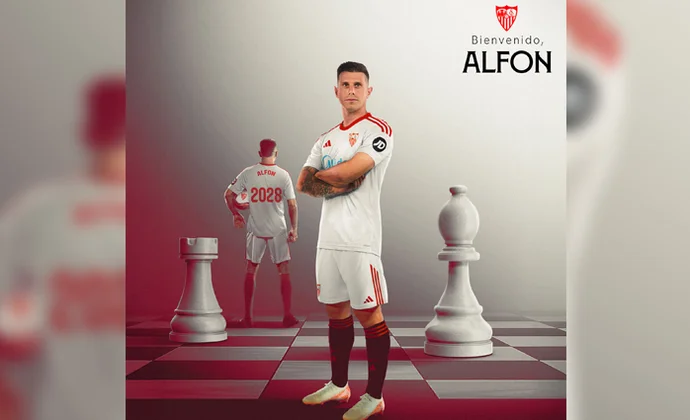 Alfon es oficialmente nuevo jugador del Sevilla