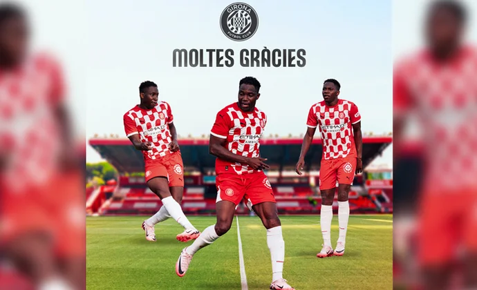 El Girona rescinde el contrato de Ibrahima Kebé al entender que no da el nivel para Primera