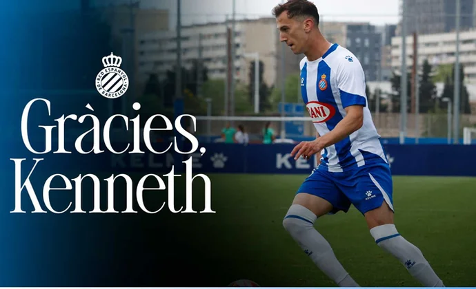 El Espanyol anuncia la salida de Kenneth Soler