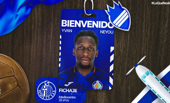 Yvan Neyou es oficialmente nuevo jugador del Getafe