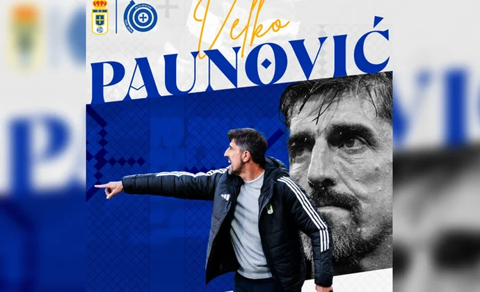 Oficial: Paunović renueva como entrenador del Real Oviedo hasta 2026