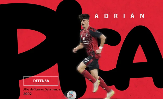 Alavés y Mirandés hacen oficial la cesión de Adrián Pica