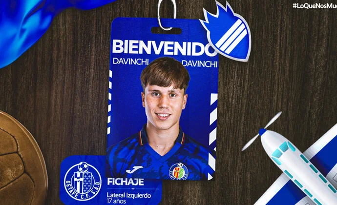 Davinchi es oficialmente nuevo jugador del Getafe
