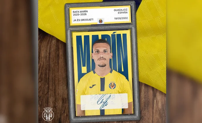 Rafa Marín es oficialmente nuevo jugador del Villarreal