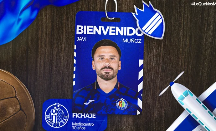 Javi Muñoz es oficialmente el sexto fichaje del Getafe