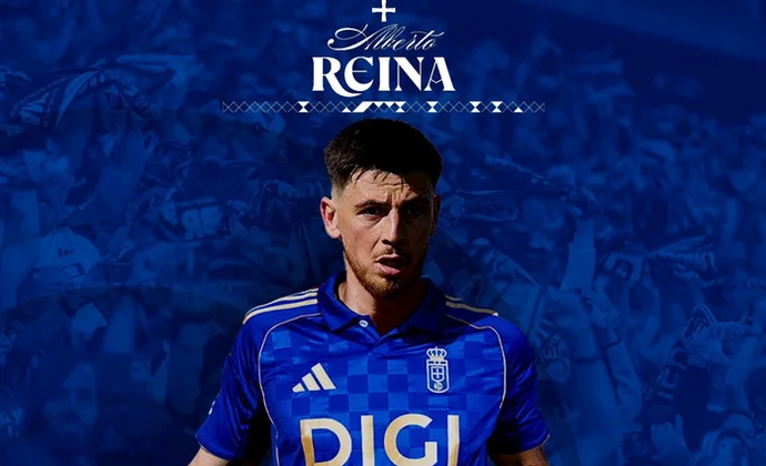 Alberto Reina es oficialmente nuevo jugador del Real Oviedo