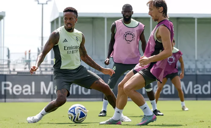 Endrick vuelve a trabajar al margen tras el intento de ayer