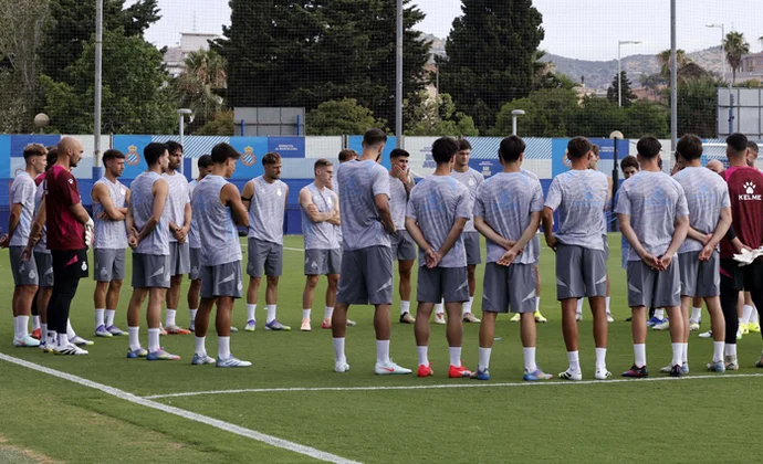 Roberto y El Hilali, bajas en la primera sesión en la Dani Jarque