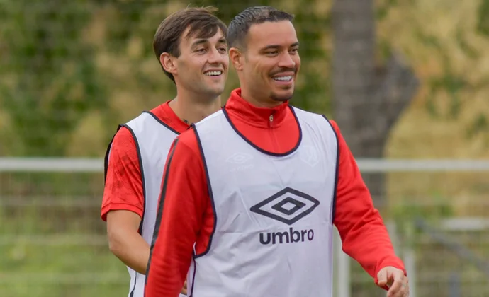 Íñigo Pérez no recupera efectivos en la segunda sesión de entrenamiento