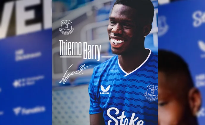 El Everton hace oficial el fichaje de Thierno Barry