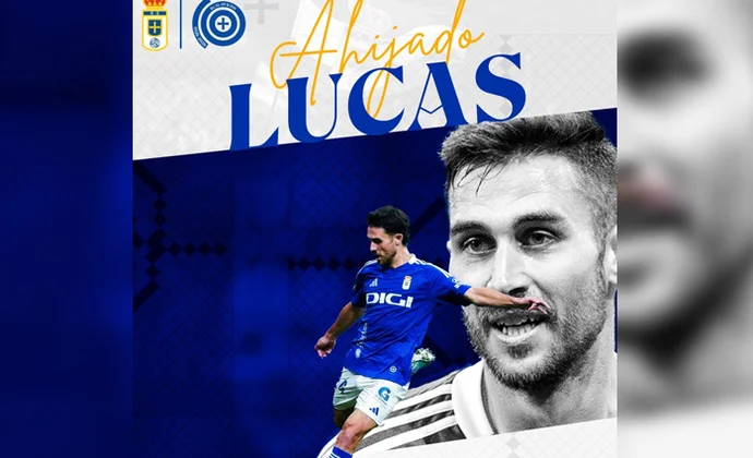 El Real Oviedo hace oficial la renovación de Lucas Ahijado hasta 2026