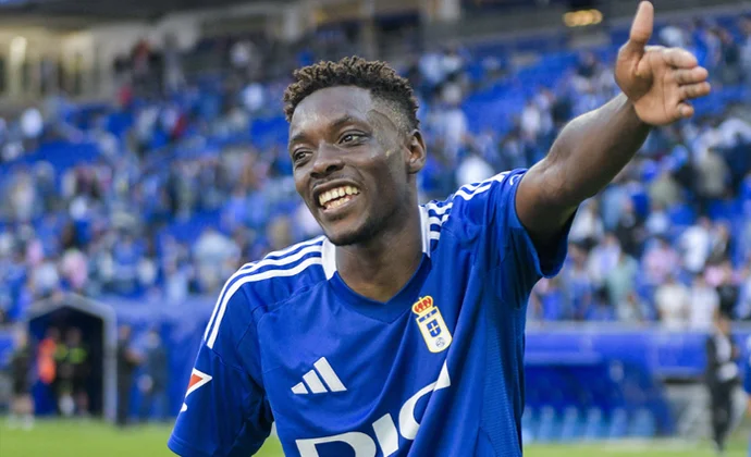 El Real Oviedo declara a Rahim Alhassane cedible