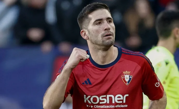 El Athletic comunica a Osasuna que pagará la cláusula de Areso, con quien tiene acuerdo de hace meses