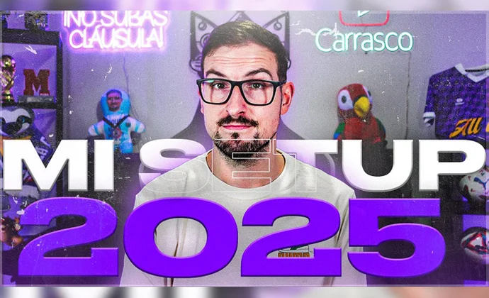 Carras presenta su nuevo setup y las novedades de su canal