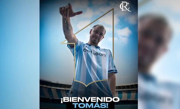 Tomás Conechny es oficialmente nuevo jugador de Racing Club