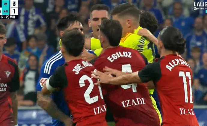 Egiluz, Costas y Sancris arrastran un partido de sanción de Segunda División