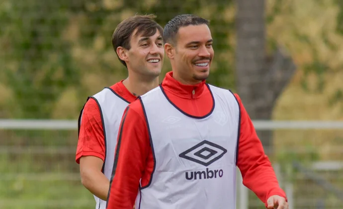 Raúl de Tomás se cansa de entrenar y se marcha antes de tiempo