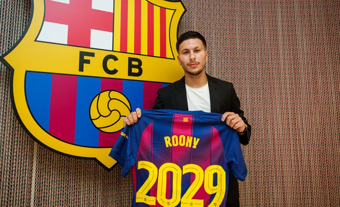 El Barcelona hace oficial el fichaje de Roony Bardghji