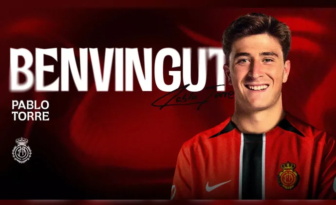 Pablo Torre es oficialmente nuevo jugador del Mallorca