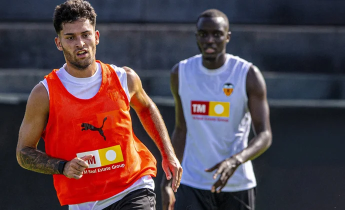 Sesión vespertina en Paterna sin Mosquera ni los dos lesionados