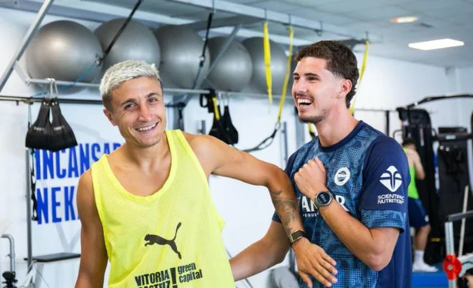 Panichelli, al margen mientras el Alavés continúa con sus entrenos