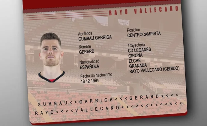 Gumbau es oficial y nuevamente jugador del Rayo Vallecano