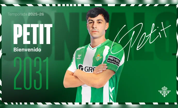Gonzalo Petit es oficialmente nuevo jugador del Real Betis