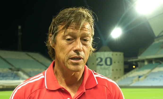 Almeyda analizó el segundo amistoso y la reacción del equipo