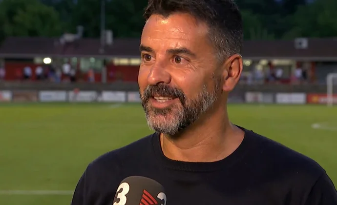 Míchel analiza el amistoso contra el Olot, pide fichajes y habla de Blind, Iván Martín y Misehouy