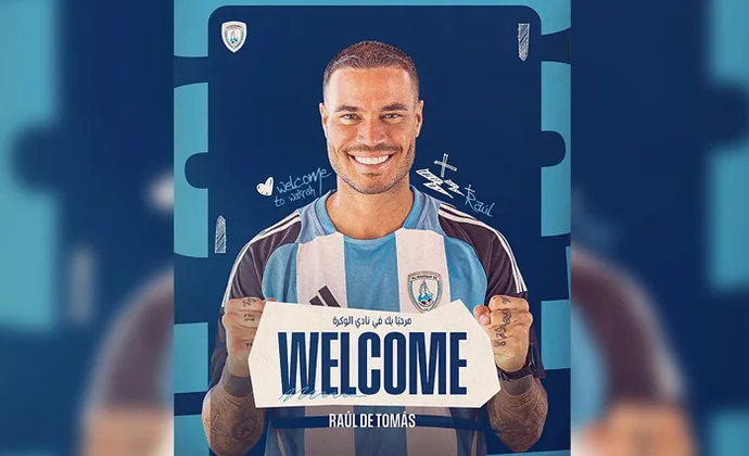 Raúl de Tomás es oficialmente nuevo jugador del Al Wakrah