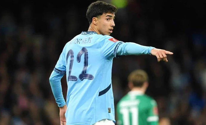 El Girona pide al Manchester City la cesión de Vitor Reis