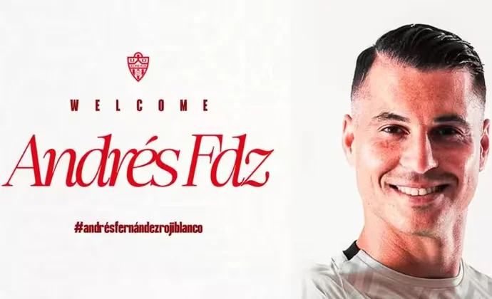 Andrés Fernández firma por la UD Almería hasta junio de 2027