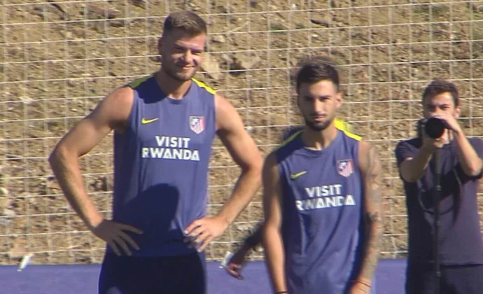 El Atlético retoma los entrenamientos con el primer once ensayado, pero sin Cardoso, Giménez ni Lenglet