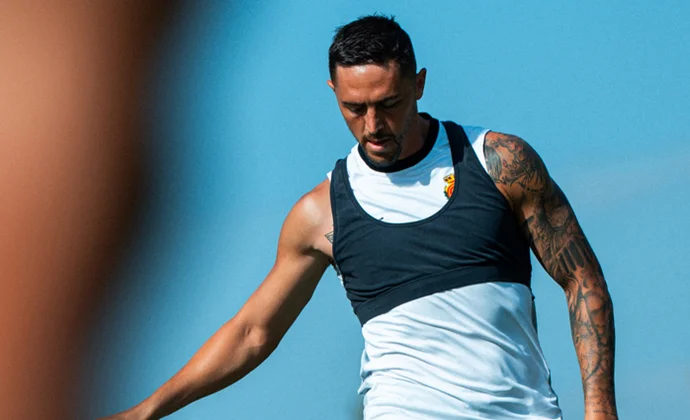 El Mallorca inicia una nueva semana de trabajo todavía sin Larin