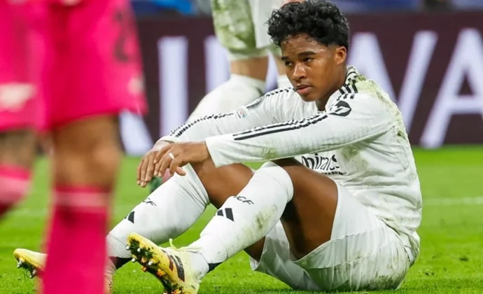 Endrick recae de su lesión y se pierde las primeras jornadas